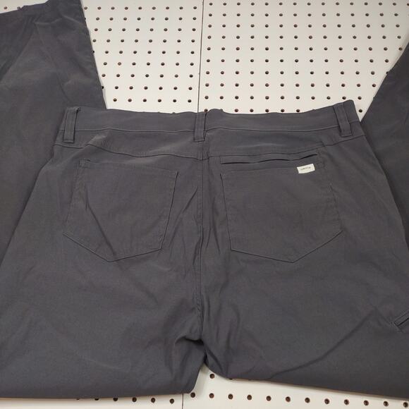 Orvis Water Repellant Pants, Gray, Size 38x34 - Picture 5 of 9